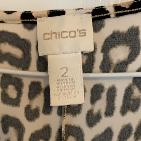 Chicos 3/4 sleeve like new dress - Picture 2 of 3